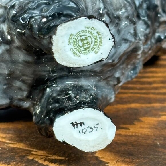 Royal Doulton Cairn Terrier Dog Figurine HN 1035 Vintage English Porcelain Dog - Picture 13 of 17